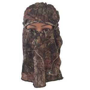 Mossy Oak Balaclava Hunting Hood Mask Camouflage Lightweight One Size - Picture 1 of 8