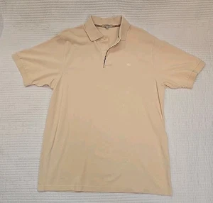 Camisa Polo Burberry Brit Para Hombre L Beige Cuadros Nova Tapeta Polo Manga Corta - Imagen 1 de 8