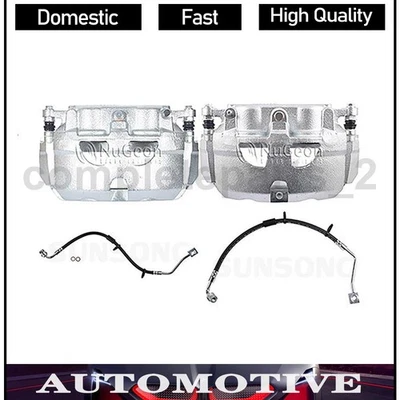 Pinzas de freno delanteras línea de manguera de freno para Ford E-150 E-250 2008 Foto 1 de 4