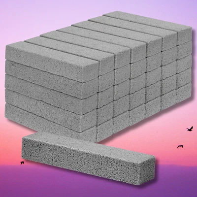 Paquete de 36 piedras pómez para limpieza de inodoros, barra de fregar quitar inodoro... Foto 1 de 4