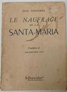 Le naufrage de la Santa-Maria | Jean Vandamme | Etat correct - Picture 1 of 3