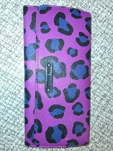 Vera Bradley Geldbörse Lila Leopardenmuster - Bild 1 von 3