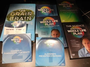 Dr. Perlmutter's Whole Life Plan Grain Brain Book Bundle Dvd CD Recipes - Imagen 1 de 2