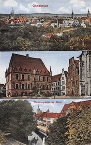 820693) Cartolina multifoto Osnabrück - Foto 1 di 1