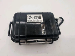 Micro estuche Pelican 1010 - negro liso - buen estado usado - Imagen 1 de 3