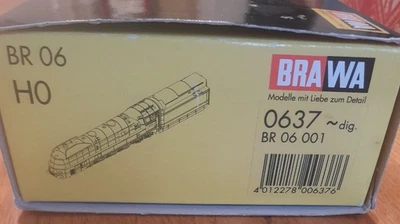 Brawa AC 0637 BR 06 001 DR, ESU  digital(6) größte deutsche Dampflok in OVP  - Bild 1 von 4
