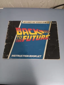 Back To The Future - Original Nintendo NES Manual Used - Picture 1 of 3