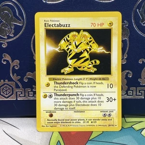 Electabuzz - Limited Edition Base Set (Shadowless) 1999 - 20/102 NM / M - Picture 1 of 13