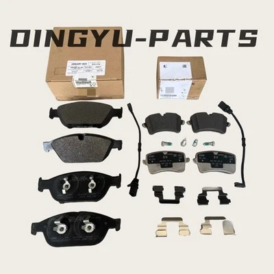 0EM Front and Rear Brake Pad with Sensor For Audi A6 A7 C7 A8 3.0T 2012-2018 - Image 1 of 4