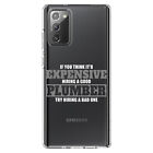 Clear Case for Galaxy Note If You Think Good Plumber is Expensive