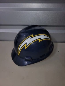 NFL San Diego Chargers Vintage Bolt Logo Hard Hat Med Adult Adjustable - Picture 1 of 12