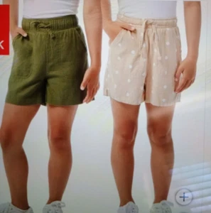 NWT~32 DEGREES YOUTH 2-PACK LINEN SHORT~GREEN(XS,S,M,L)PINK(XS,S,M,L)BLUE(XS,S) - Picture 1 of 18