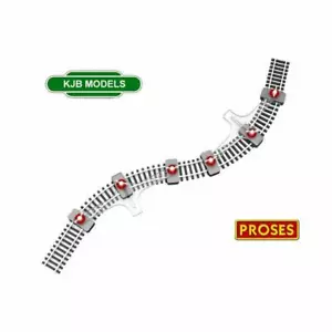 Brandneu in Originalverpackung HO/OO Spurweite PROSES FT-HO-01 flexibler Gleishalter - Gleisverlegungshelfer - Bild 1 von 2