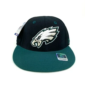 VTG NFL Philadelphia Eagles Reebok On Field Fitted 7 1/8 Hat Cap Big Plain Logo - Picture 1 of 7