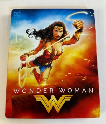 Wonder Woman SteelBook 4K Ultra HD + Blu-Ray + Digital - Best Buy Exclusive - Image 1 of 4