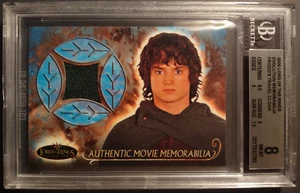 2006 Topps Lord Rings Frodo Evolution Travel Cloak Costume Wardrobe - Picture 1 of 2