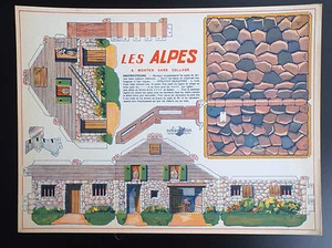 RARE ancienne planche à découper Les Alpes Volumetrix - Picture 1 of 1