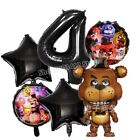 Five Nights @ Freddy's Foil Balloons Age Number set Birthday Party Decorations