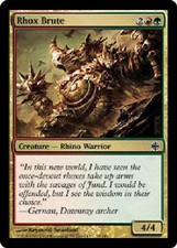 RHOX BRUTE FOIL Alara Reborn MTG Magic the Gathering Cards DJMagic