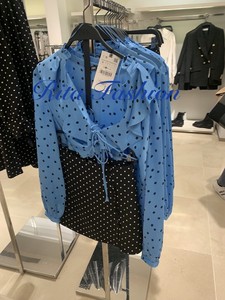 Las mejores ofertas en Zara lunares blusa top para mujeres | eBay