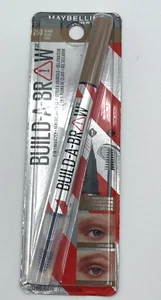 Maybelline Build-A-Brow 2-In-1 Brow Pen + Sealing Gel Blonde 250 NEW - Picture 1 of 5