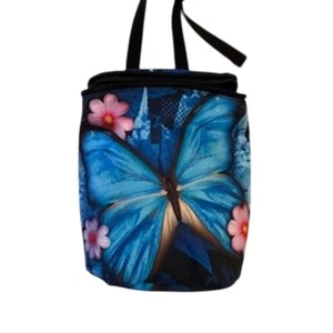 Bolso de Almuerzo EVANLinsim Azul Estampado Mariposa Aislado Unisex Niños - Imagen 1 de 14