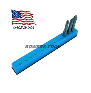 Mechanics Time Saver 12 Slot 1/4 in Magnetic Hex Bit Holder Organizer MTS USA - Picture 1 of 1