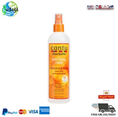 Cantu Sheabutter für Natürliches Haar Comeback Locken Next Tag Revitalizer 355ml - Bild 1 von 4
