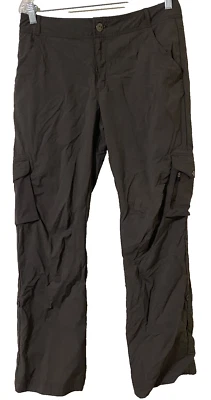 Pantalones de senderismo REI para mujer ligeros UPF 50+ caqui oscuro cargo 34" x 30" Foto 1 de 4