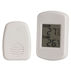 Wireless In & Out LCD Thermometer 12 Volt Direct