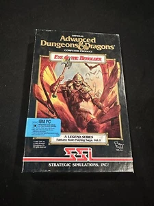 Vintage Advanced Dungeons Dragons Eye of the Beholder IBM PC 3.5" - Picture 1 of 3