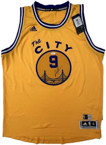 ANDRE IGUODALA #9 SIGNED WARRIORS HWC SWINGMAN BASKETBALL JERSEY PSA/DNA RARE - Picture 1 of 7