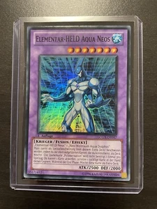 Yu-Gi-Oh! Elementarheld Aqua Neos LCGX Super Rare Near Mint 1. Auflage - Bild 1 von 8