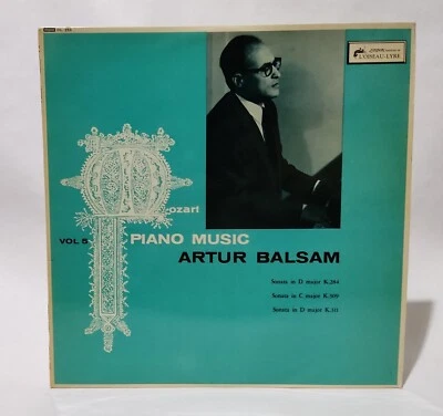 Artur Balsam - Mozart Piano Music Vol. 5 - Music Vinyl Record - Image 1 of 4