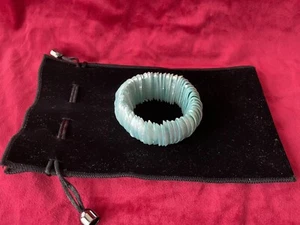 Light Blue Sea Shell Bracelet - Picture 1 of 9