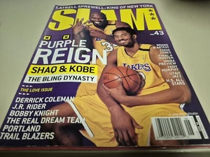 SLAM magazine Kobe Bryant Shaquille O'Neal Latrell Sprewell Bobby Knight - Picture 1 of 1
