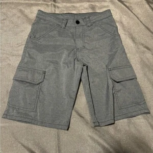 Source Unknown Gray Cargo Shorts Knee-Length - Picture 1 of 3