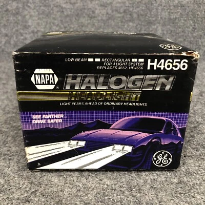 Faro halógeno GE H4656 haz bajo reemplaza a 4652 y HP4656 Foto 1 de 4