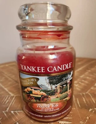 Yankee Candle Thank You Autumn Leaves 22 oz Collector's Edition Jar  - Image 1 of 4
