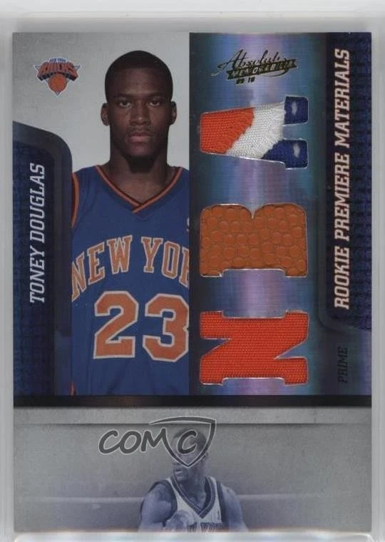 2009-10 Absolute Memorabilia NBA Spectrum Prime /10 Toney Douglas #155 Rookie RC - Image 1 of 2