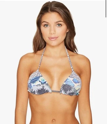 (TOP) Maaji Seascape Scenario Reversible Bikini Top. NWT. Size XL. - Image 1 of 4