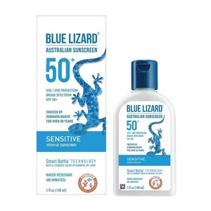Blue Lizard Australian Sensitive Broad Spectrum SPF 50+ Sunscreen -5 fl oz - Picture 1 of 2