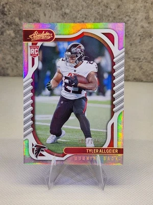 2022 Absolute Tyler Allgeier /275 RC No. 198 Atlanta Falcons - Image 1 of 2