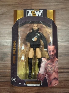 AEW CM Punk Figur Jazwares Unrivaled #89 Wrestling WWE WWF ECW TNA ROH NXT NWA - Bild 1 von 2
