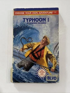 Choose Your Own Adventure #162 Typhoon! By Edward Packard 1995 1st Ed CYOA 90s - Picture 1 of 7