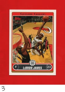 2006-07 Topps LeBron James #123 Cavaliers - Imagen 1 de 2