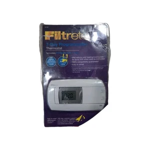 Filtrete Model 3M22 Thermostat 7-Day Programmable Energy Saver Easy Install - Picture 1 of 11