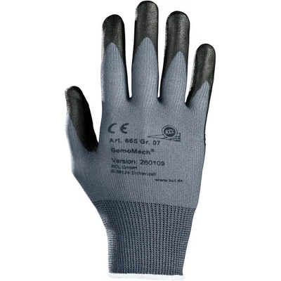 KCL 665-7 GemoMech 665 Polyurethan Arbeitshandschuh Größe (Handschuhe): 7, S ... - Bild 1 von 2