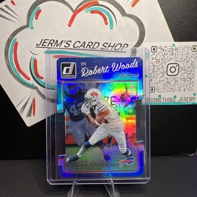 2016 Donruss - Robert Woods #34 Press Proof Silver Die-Cut /75 - Image 1 of 3