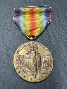 WWI USA SIEGESMEDAILLE DER GROSSE KRIEG UM DIE ZIVILISATION I966 - Bild 1 von 11